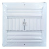 Truaire 10x10 A304M 4-Way Adjustable Curved Blade Supply Register Front