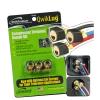 Mainstream Engineering QWIK-LUG Terminal Repair Kit 10 AWG / 2' LeadS W/NUT UP To 5 Ton QT2810 3/PK