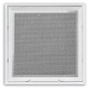 Truaire 24x24 Perforated Face T-Bar Lay-In Return Air Filter Grille with R6 Back