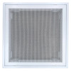 Truaire 24x24 4030FG-2DB-R6 Perforated Face T-Bar Lay-In Return Air Filter Grille with R6 Back Front View