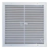 Truaire 18x18 A270 Aluminum Return Air Grille White Front View