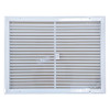 Truaire 24x18 A270 Aluminum Return Air Grille White Front View