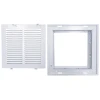 Truaire 10x10 190RF Stamped / Removable Face Return Air Filter Grille filter door open View