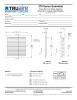 Truaire 24x24 A270 Aluminum Return Air Grille Technical Document