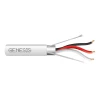 Genesis Cable Systems 18/3 Stranded Overall Shielded Plenum (CMP)/CL2P/FT6 Security Cable 500' PULL Box 32265512