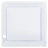 HaVACo Technologies HaVACo HT-2x2-PSPLBE-IB 2'x2' Plastic Plaque Supply Lay-In with R-6 Insulated Back, Front View