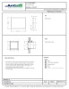 AirGuide Manufacturing, LLC AirGuide PFT 24x24 T-Bar WHITE Plaster Frame W/Hardware (4 Brackets & 8 Screws) Technical Document