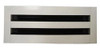 AirGuide Manufacturing, LLC AirGuide 36" ASD Type 1, 2 Slot, 1" Slot W/APC & End Flanges WHITE