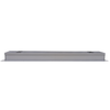 AirGuide Manufacturing, LLC AirGuide 36" ASD Type 1, 2 Slot, 1" Slot W/APC & End Flanges WHITE side View