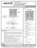 AirGuide Manufacturing, LLC AirGuide AVP-42PLT 12x12 4-WAY Ceiling Diffuser WHITE Technical Document