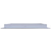 AirGuide RF-2FS 12x18 Return Air Filter Grille WHITE Screw Holes IN NECK of Unit NO Screw Holes in Face! side view