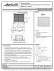 AirGuide Manufacturing, LLC AirGuide RF-2-T 24x24 T-Bar Return Air Filter Grille WHITE with Wide Flange Technical Document