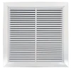 AirGuide Manufacturing, LLC AirGuide RF-2-T 24x24 T-Bar Return Air Filter Grille WHITE with Wide Flange Front View