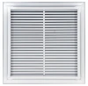 AirGuide Manufacturing, LLC AirGuide RF-2-T 24x24 T-Bar Return Air Filter Grille WHITE with Wide Flange Back View