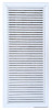 AirGuide RF-2FS 12x30 Return Air Filter Grille WHITE Screw Holes IN NECK of Unit NO Screw Holes in Face! Front View