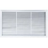 AirGuide RF-2FS 36x20 Return Air Filter Grille WHITE Screw Holes IN NECK of Unit NO Holes in Face! back view