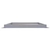 AirGuide RF-2FS 18x24 Return Air Filter Grille WHITE Screw Holes IN NECK of Unit NO Screw Holes in Face! side view