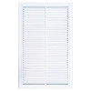 AirGuide RF-2FS 18x30 Return Air Filter Grille WHITE Screw Holes IN NECK of Unit Front