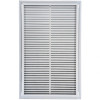 AirGuide RF-2FS 18x30 Return Air Filter Grille WHITE Screw Holes IN NECK of Unit  back