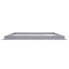 AirGuide RF-2FS 30x18 Return Air Filter Grille WHITE Screw Holes IN NECK of Unit NO Screw Holes in Face side view