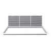 AirGuide RF-2FS 36x12 Return Air Filter Grille WHITE Screw Holes IN NECK of Unit NO Screw Holes in Face filter View