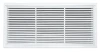 AirGuide RF-2FS 36x16 Return Air Filter Grille WHITE Screw Holes IN NECK of Unit NO Screw Holes in Face Front