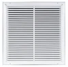 AirGuide Manufacturing, LLC AirGuide RF-2FS 10x06 Return Air Filter Grille WHITE W/Screw Holes in Face