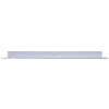 AirGuide RF-2FS 20x24 Return Air Filter Grille WHITE W/Screw Holes in Face side view