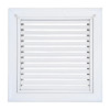 AirGuide RF-2FS 10x10 Return Air Filter Grille WHITE Screw Holes IN NECK of Unit NO Screw Holes in Face! Front View