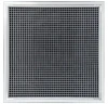 AirGuide RA-AG-T 24x24 T-Bar Eggcrate Return Air Grille WHITE (1/2"x1/2"x1/2" Core) back View