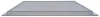 AirGuide RA-AG-T 24x24 T-Bar Eggcrate Return Air Grille WHITE (1/2"x1/2"x1/2" Core) side View