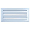 AirGuide RA 14x06 Return Air Grille WHITE Front View
