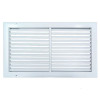 AirGuide RA 18x10 Return Air Grille WHITE Front View