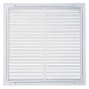 AirGuide RA 18x18 Return Air Grille WHITE Back View