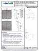 AirGuide RA 30x12 Return Air Grille WHITE Technical Document