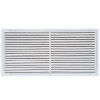 AirGuide RA 30x14 Return Air Grille WHITE Back View