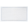 AirGuide RA 30x16 Return Air Grille WHITE Back View