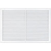 AirGuide RA 30x20 Return Air Grille WHITE Front View