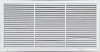 AirGuide RA 36x18 Return Air Grille WHITE Front View