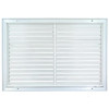 AirGuide RA 18x12 Return Air Grille WHITE back View