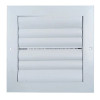 AirGuide Manufacturing CBML-2ME 08x08 2-Way Curved Blade Ceiling Register WHITE Front View