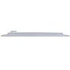 AirGuide Manufacturing CBHML-1ME 12x08 1-Way Curved Blade Ceiling Register WHITE Side View