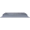AirGuide Manufacturing, LLC AirGuide CBML-2ME 16x10 2-Way Curved Blade Ceiling Register WHITE side view