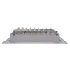 AirGuide VML-ME 10x10 Single Deflection Sidewall Register WHITE side view