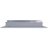 AirGuide VML-ME 12x06 Single Deflection Sidewall Register WHITE side View