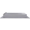 AirGuide VML-ME 12x08 Single Deflection Sidewall Register WHITE side view