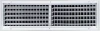 AirGuide VML-ME 24x06 Single Deflection Sidewall Register WHITE back View