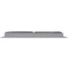 AirGuide VML-ME 24x06 Single Deflection Sidewall Register WHITE side View