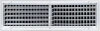 AirGuide VML-ME 24x06 Single Deflection Sidewall Register WHITE back View