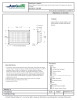 AirGuide VML-ME 12x04 Single Deflection Sidewall Register WHITE Technical Document